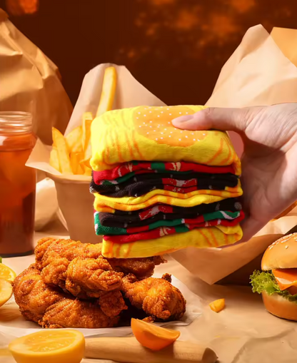 HAPPY MEAL SOCKS BURGER