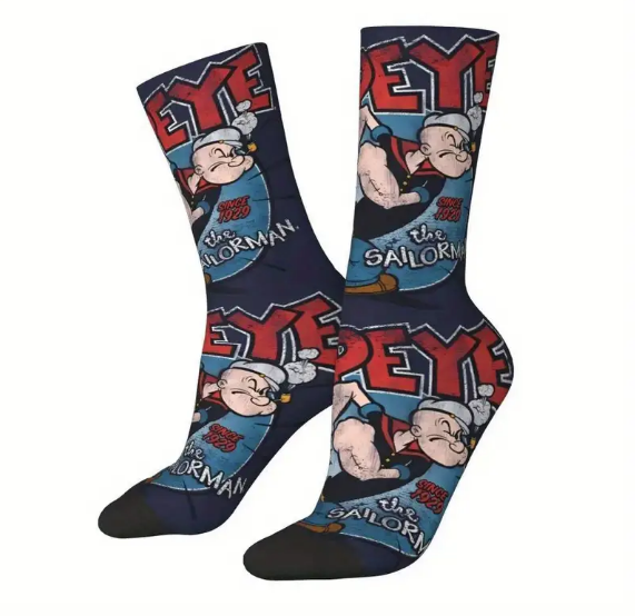POPEYE SOCKS RUNNING