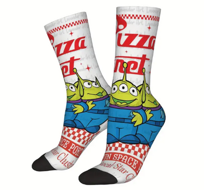 PIZZA PLANET SOCKS