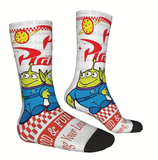 PIZZA PLANET SOCKS