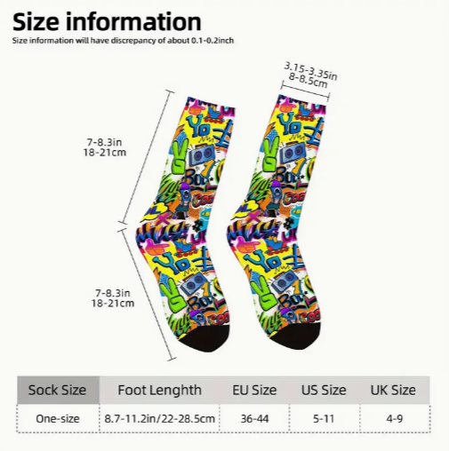 ART GRAFFITI SOCKS