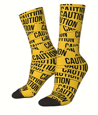 CAUTION SOCKS