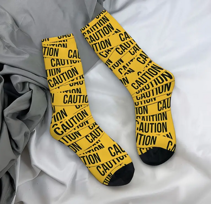 CAUTION SOCKS