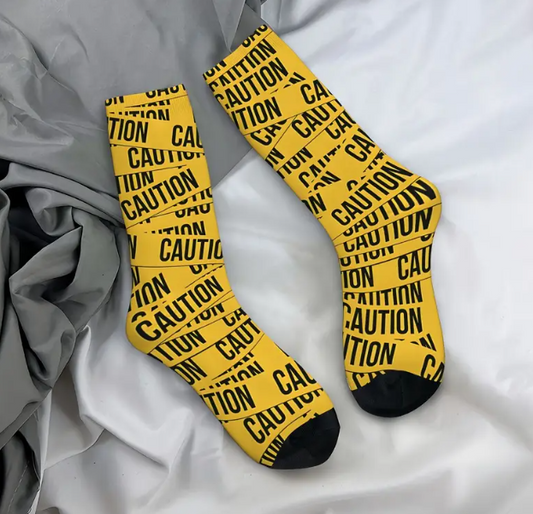 CAUTION SOCKS
