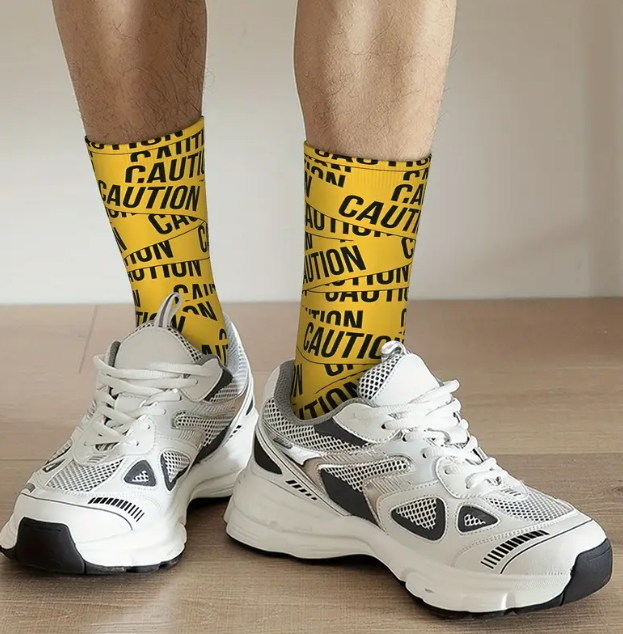CAUTION SOCKS