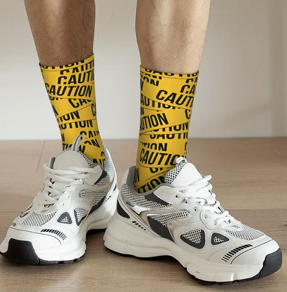 CAUTION SOCKS