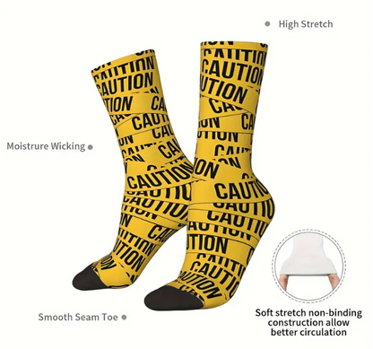 CAUTION SOCKS